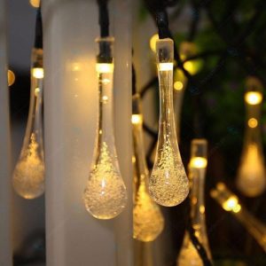 Đèn LED Giọt Nước Chạy Năng Lượng Mặt Trời