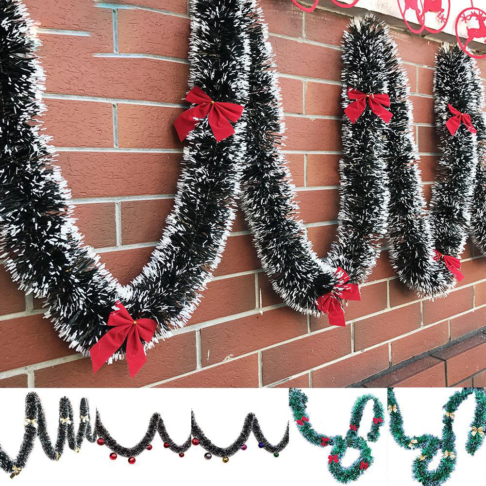 Cách trang trí noel bằng dây kim tuyến
